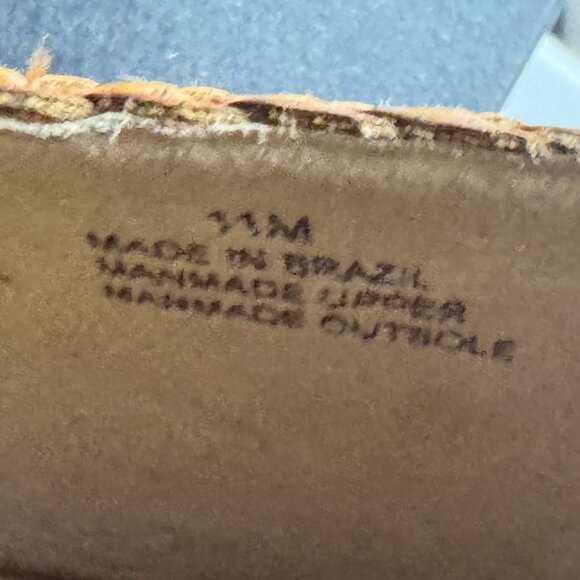 EUC Talbots Ballet Flats Woman’s 11 Blair Woven Tan - Picture 12 of 14